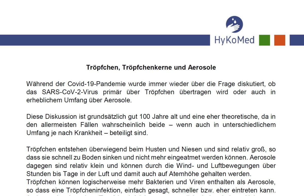 Kurzartikel zum Thema Krankenhaushygiene – Teil 15