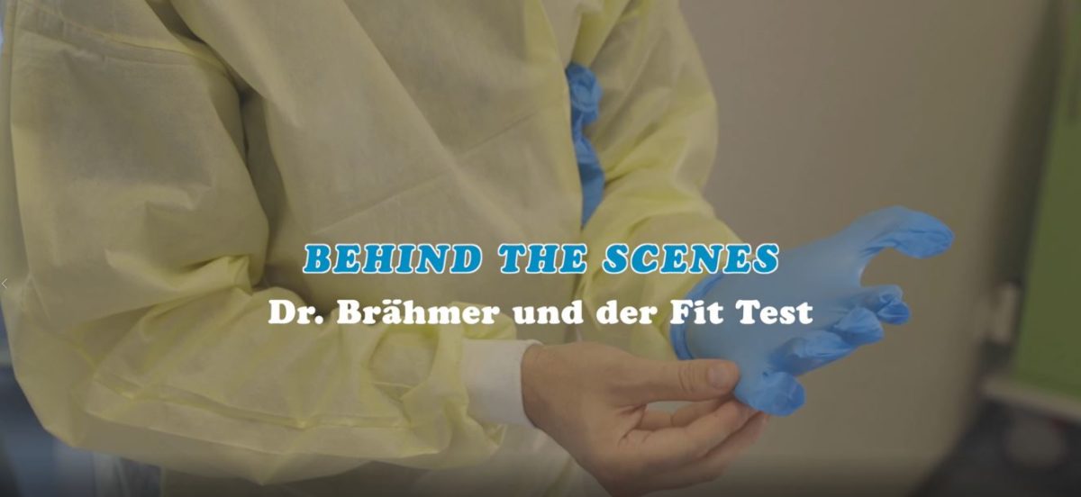 Dr. Braehmer und der Fit Test – Making of